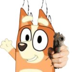 bluey watch out she's got a gun and liberty and freddie might also have a gun | MAGIC XYLOPHONE
BLUEY: DOESN'T SHARE
BINGO:; YOUR FREE TRIAL OF LIVING HAS ENDED | image tagged in bingo has a gun | made w/ Imgflip meme maker