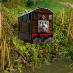 As a Toby the Tram Engine eyed him suspiciously