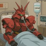 Sazabi but he cooked template