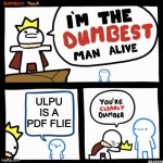 Toodles and Sky are just fictional characters they don't exist | ULPU IS A PDF FLIE | image tagged in i'm the dumbest man alive,ulpu,truth,funny,dandy's world,sprunki | made w/ Imgflip meme maker