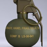 Confetti Dispersal Device, High-Velocity, Metallic