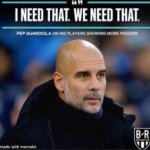 I need that. We need that