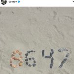 Comey's 8647 in the sand
