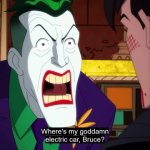 WHERE'S MY ELECTRIC CAR, BRUCE?!
