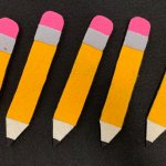 5 pencils