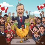 Carney - Elblows Up Chicken meme