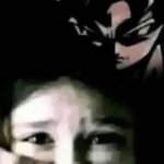 Goku shushing kid