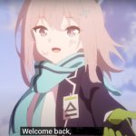 Shiroko Welcome back, X