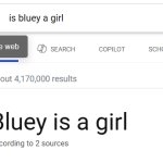 bluey is a girl