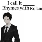Rhymes with Roland template