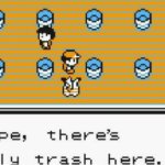 "nope there's only trash here" meme