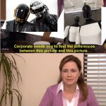 Optimus<>DAFT PUNK | image tagged in memes,they're the same picture | made w/ Imgflip meme maker