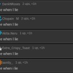 Me when I lie