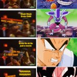 muppets movie meme | image tagged in muppets movie meme,dragon ball z,sesame street,crossover memes,the muppets,animeme | made w/ Imgflip meme maker