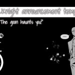 Goon_Knight announcement template template