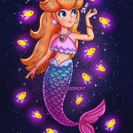 mermaid peach