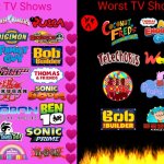 My Alexander's Best and Worst TV Shows. | image tagged in best tv shows and worst tv shows | made w/ Imgflip meme maker