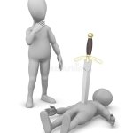 charaCter Stabbed w/ sword
