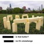 Butterhenge installation made by artist David Prince in Chicago template