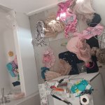 Messy Bathroom
