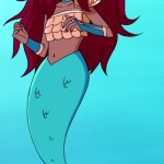 black mermaid