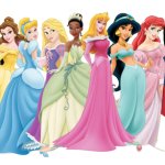 A Whole Group of Disney Princesses
