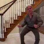 Old guy dancing