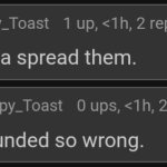 you just gotta spread them