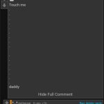 touch me
