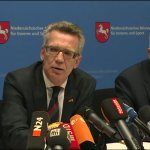 Lothar de Maiziere Pressekonferenz