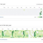 my github history vs the other person