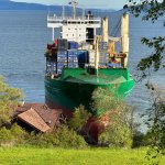 There's a ship in my garden