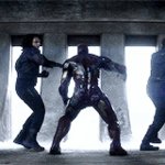 Captain america and Bucky vs Iron Man