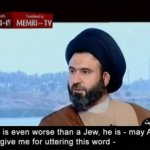 MEMRI TV He is even worse than a Jew