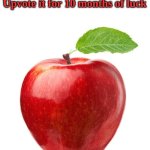 Apple Of Luck meme