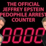 Epstein Pedo Arrest Counter