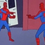 Spider-man Pointing