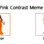 Ofelia (Orange) Giselle (Pink) Contrast | image tagged in orange pink contrast meme,enchanted,disney princess,giselle,ofelia,best friends | made w/ Imgflip meme maker