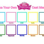 Make Your Own Disney Princess Cast Meme