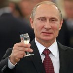 Vladimir Putin Toasting