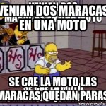 Homer holding mic