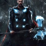 Thor can stop Time | CAN LITERALLY STOP TIME; DOESN'T | image tagged in thor and stormbreaker,stop time,useless superpower,stupid god | made w/ Imgflip meme maker