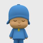 Pocoyo very sleepy