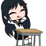 Shijima Tsukishima Sitting in Class 02