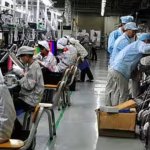 Phone factory floor