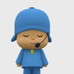 Pocoyo headphone | image tagged in pocoyo very sleepy | made w/ Imgflip meme maker