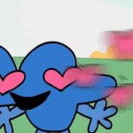 Four Love Hearts GIF Template