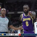 Lebron pointing