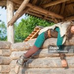 Sleeping Viking