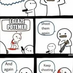 Billy what have you done | I GLAZE POTEMER | image tagged in billy what have you done,potemer,roblox,funny,gyatt | made w/ Imgflip meme maker